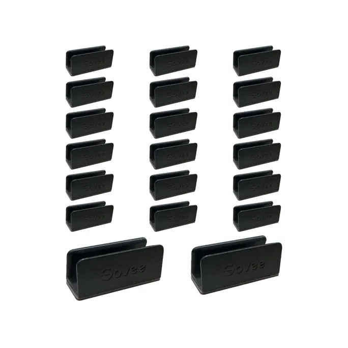 Govee Metall-Clips für Neon Lichtschlauch 20 Stk schwarz