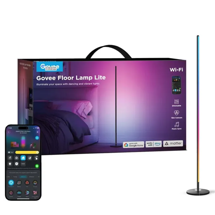 Govee Stehlampe Wi-Fi/Bluetooth Alexa kompatibel