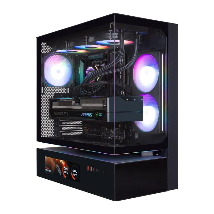 Hyrican COUGAR CFV235 Vision BK 8081 Ryzen 7 9850X3D WAK 32GB/2TB SSD RTX 5080 Win11