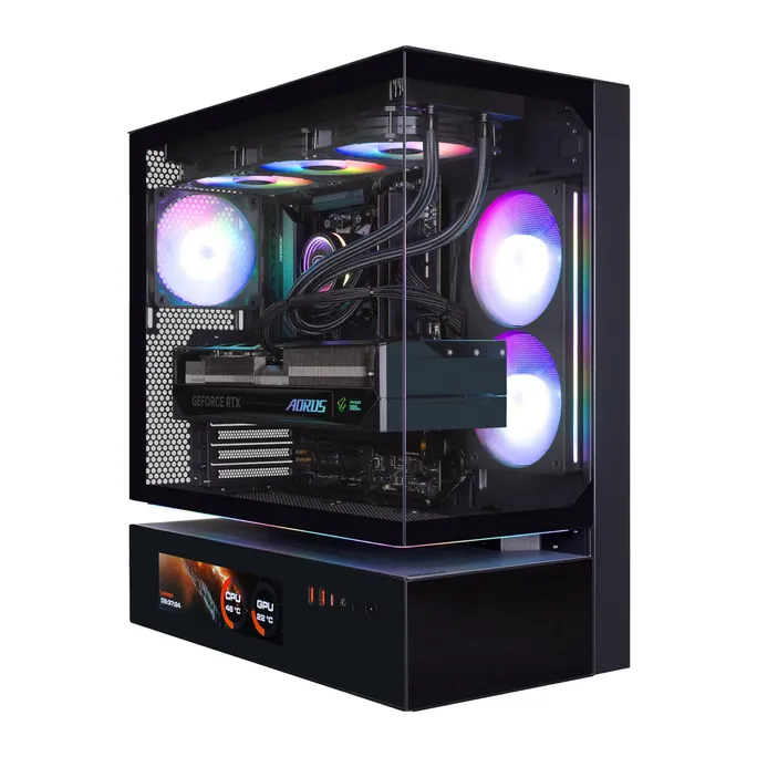 Hyrican COUGAR CFV235 Vision BK 8083 Ryzen 7 9700X WAK 32GB/2TB SSD RTX 5080 Win11