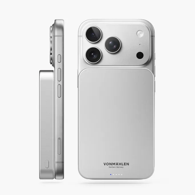 Vonmählen Evergreen Mag Magnetische Powerbank 10.000 mAh Weiß