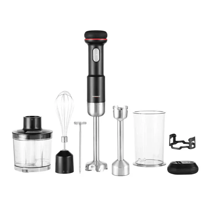 Gastroback 40982 Kabelloser Design Stabmixer Set 5 in 1
