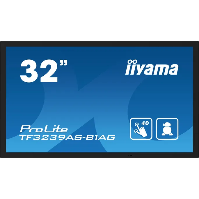 iiyama ProLite TF3239AS-B1AG 31,5"/80cm FHD Multi-Touch Monitor HDMI/DP