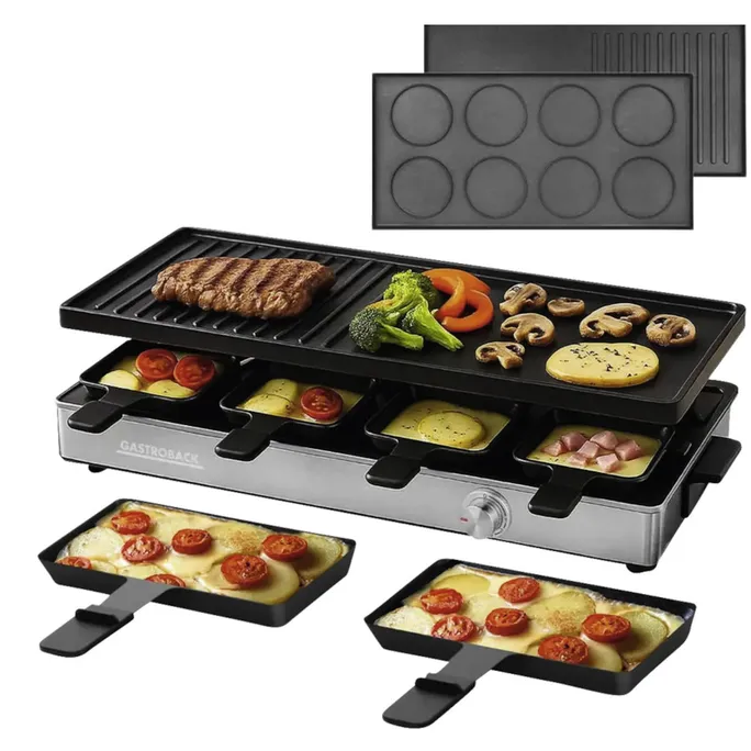 Gastroback 42563 Raclette Grill & Pancake Station