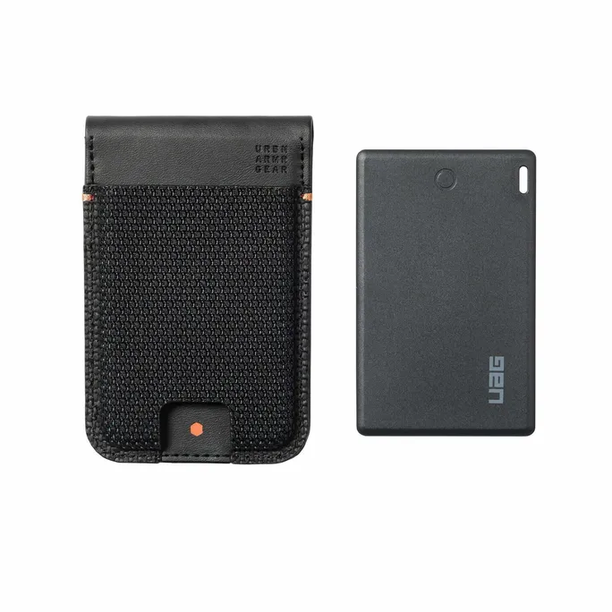 UAG Urban Armor Gear Metropolis Magnetic Wallet inkl. Trackerkarte-AG mit Standfunktion schwarz