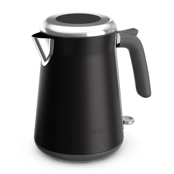 Tefal KI6668 1,7 L Collection Edelstahlwasserkocher schwarz