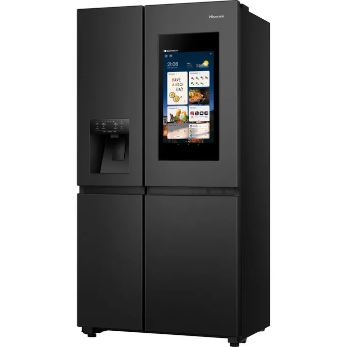 Hisense RS9P628GPFE Side by Side Kühl-Gefrier-Kombination schwarz