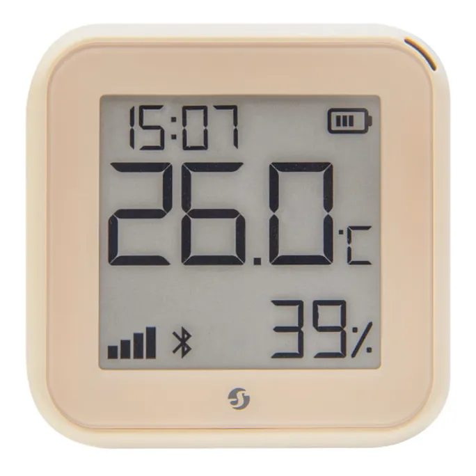 Shelly H&T Gen3 WLAN-Temperatur- & Feuchtigkeitssensor Mocha
