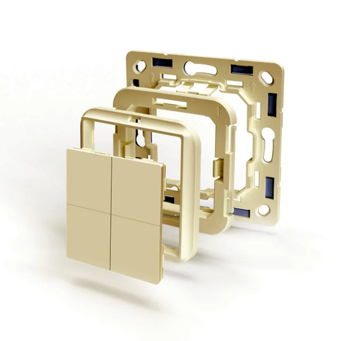 Shelly BLU Wall Switch 4 Adapter Busch-Jaeger