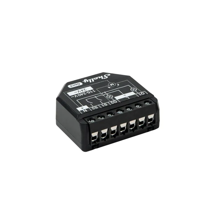 Shelly 2PM Gen3 Unterputz Relais max 16A 2 Kanäle WLAN BT Leistungsmessung