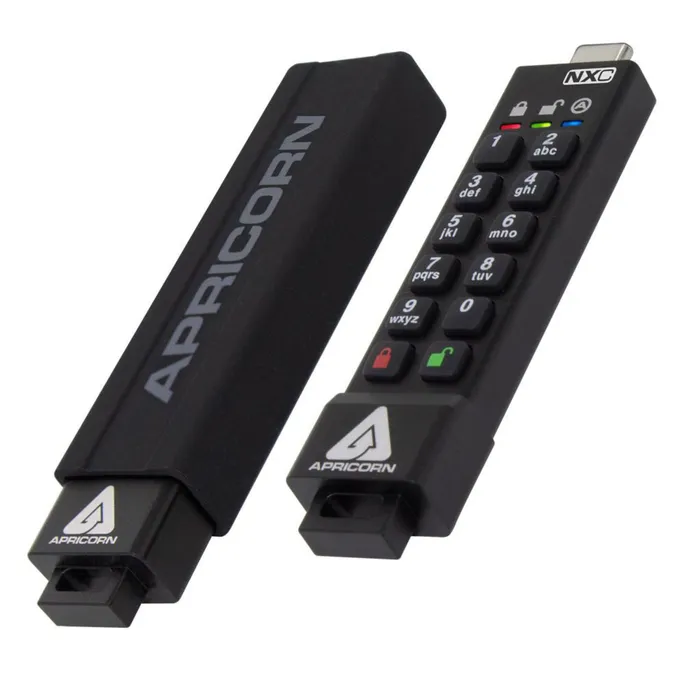 Apricorn Aegis Secure Key 3NXC 4GB USB-C Sicherheits-Stick