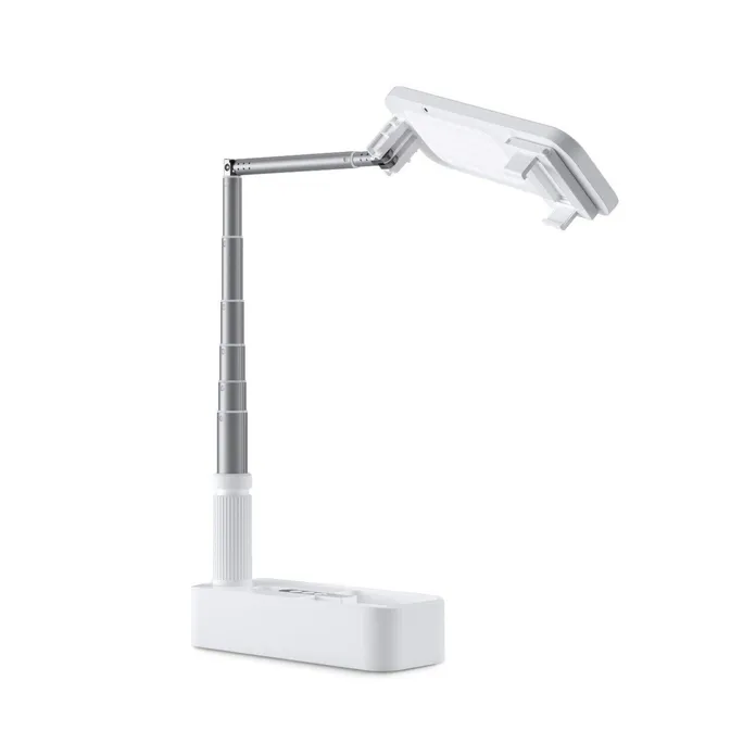 4smarts Selfie Stand LoomiPod Fold mit LED Lampen und Bluetooth Fernsteuerung für Smartphones weiß