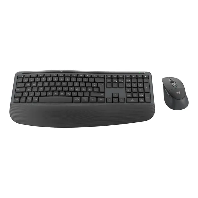 Logitech Signature Comfort Plus MK880 Grafit Maus-Tastaturkombination, kabellos, Bluetooth, Anpassbar via Logi Options+