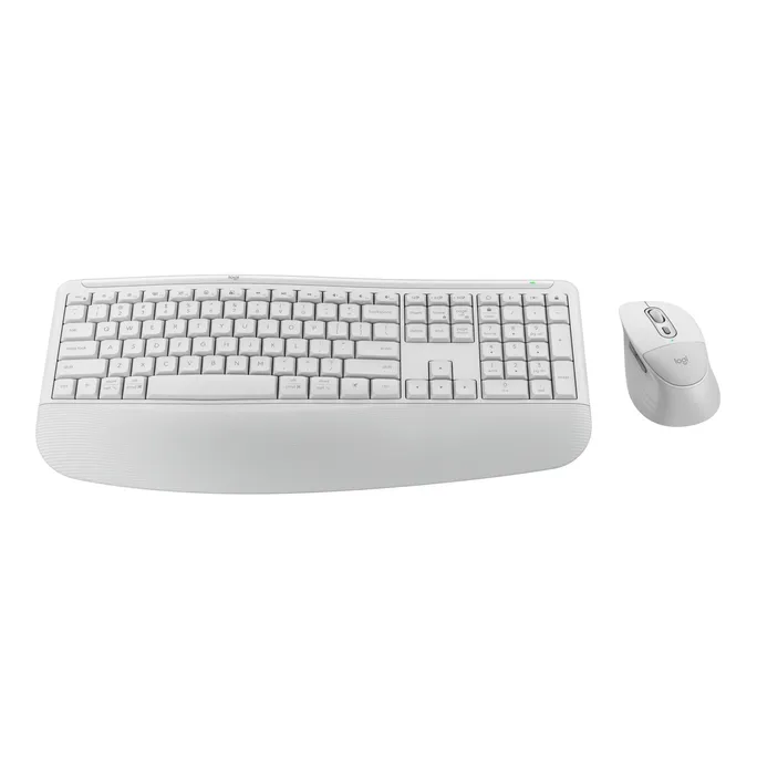 Logitech Signature Comfort Plus MK880 Weiß Maus-Tastaturkombination, kabellos, Bluetooth, Anpassbar via Logi Options+
