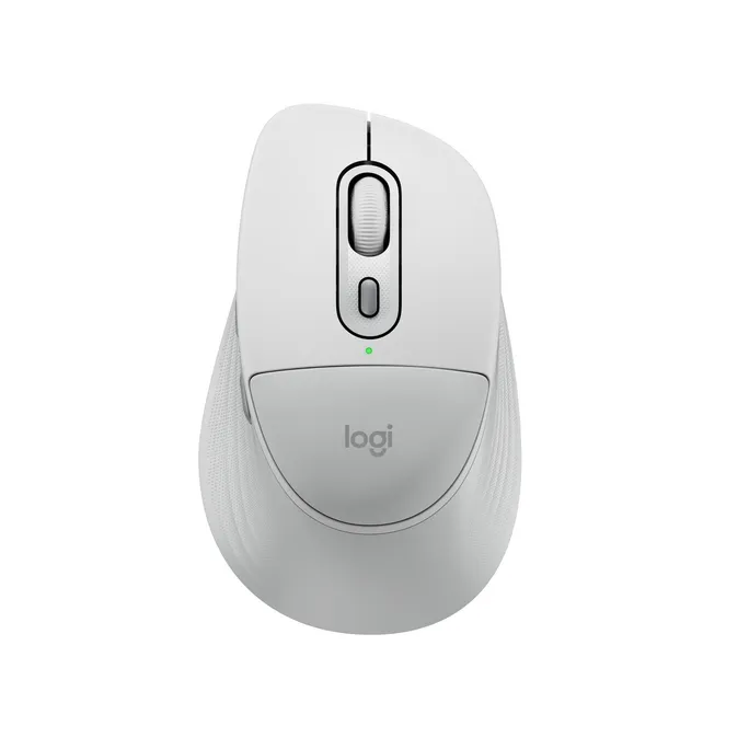 Logitech Signature Comfort Plus M850 L Weiß, kabellose Bluetooth-Maus mit Handballenkissen, Anpassbar via Logi Options+