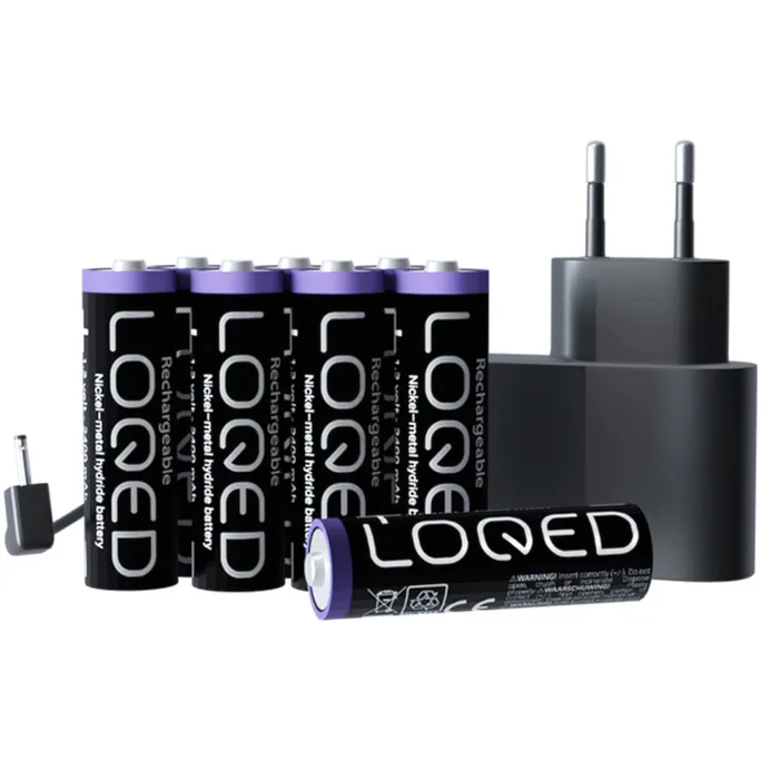Shelly LOQED Power Kit Erweiterung für Smartes Türschloss 8x Akkus enthalten