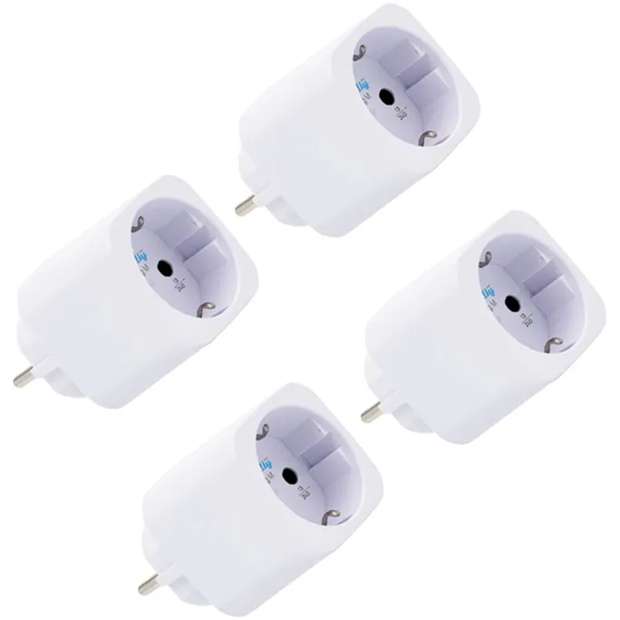 Shelly Plug M Gen3 White Smarter Zwischenstecker BT WLAN 4er Set weiß