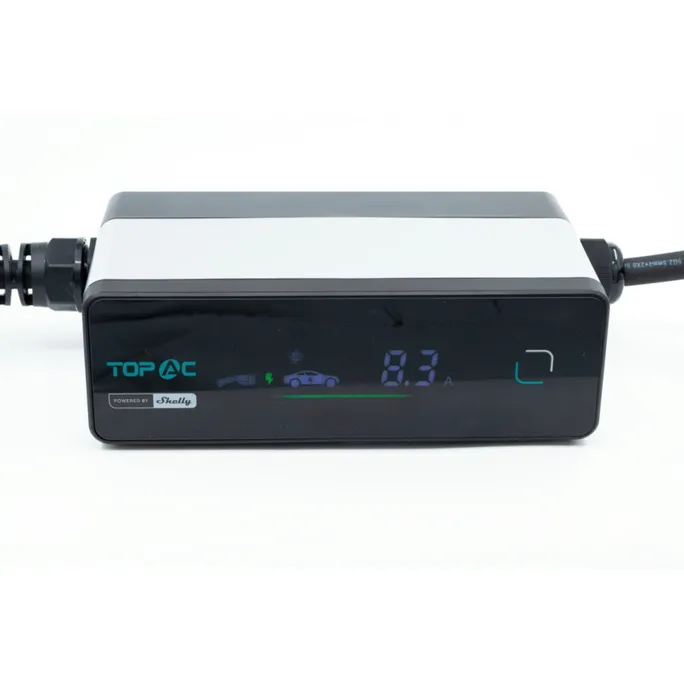 Shelly PbS TopAC Portable EV Charger 11kW Tragbares Ladegerät für Elektroautos WLAN BT EVE01-11R