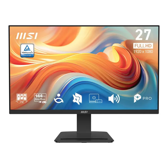 MSI PRO MP273DE E14A 27 Zoll Full HD IPS Office Monitor 144Hz 16:9 DP/HDMI/VGA