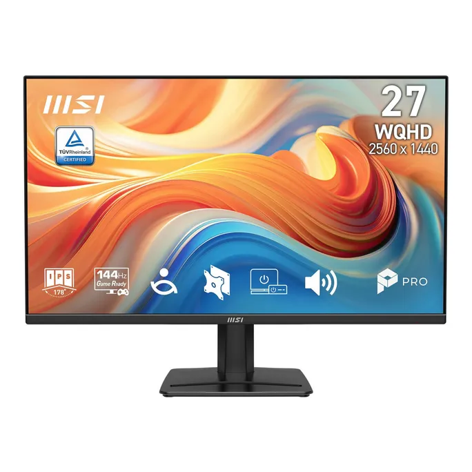 MSI PRO MP275QDE E14 27 Zoll QHD IPS Office Monitor 144Hz 16:9 DP/HDMI