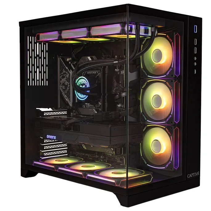 Captiva PC Highend Gaming I89-013 i9-14900KF RTX5080 SSD 2TB 32GB WLAN  W11