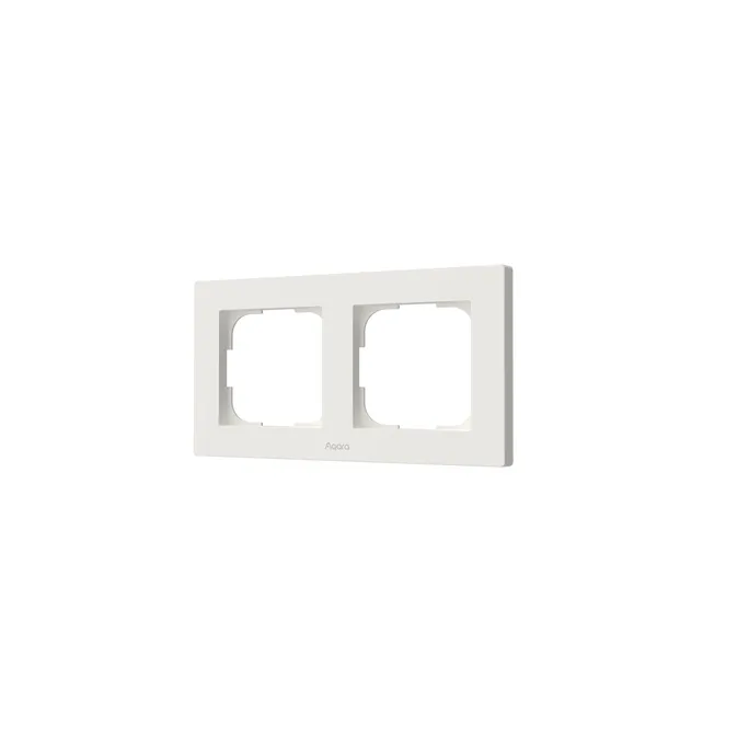 Aqara Switch Frame H2 EU (2-gang) weiß