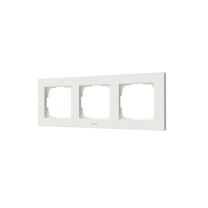 Aqara Switch Frame H2 EU (3-gang) weiß