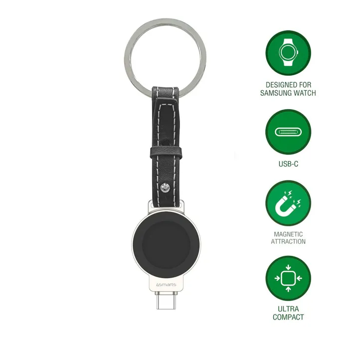 4smarts Wireless Charger für Samsung Watch schwarz