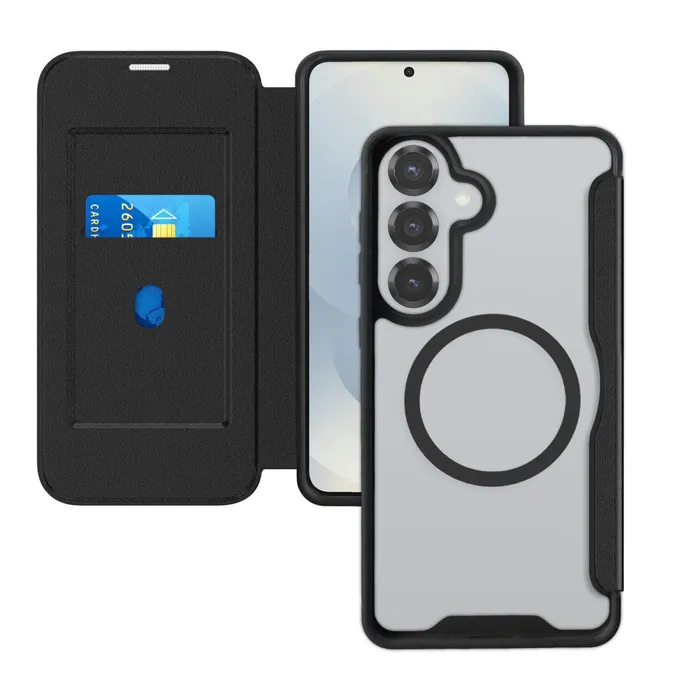 4smarts Urban Pro Flipcase Samsung Galaxy S26 Qi2 ready black