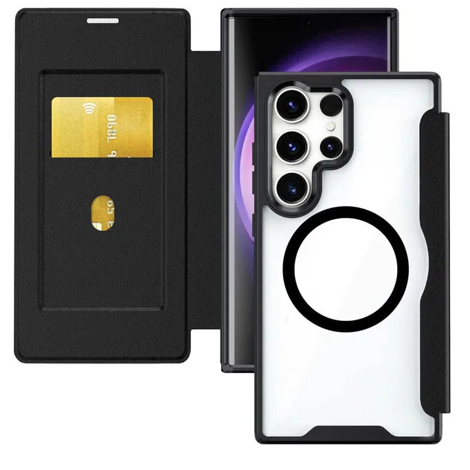 4smarts Urban Pro Flipcase Samsung Galaxy S26 Ultra Qi2 ready black