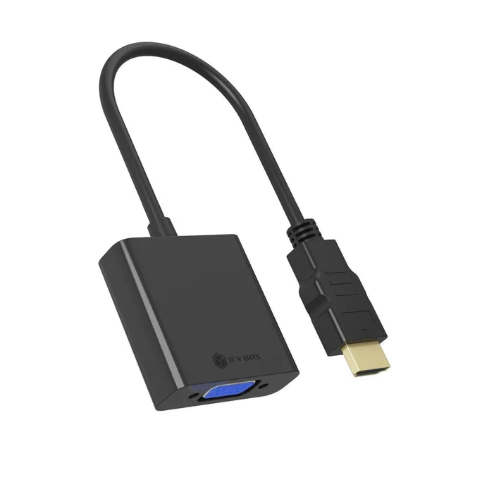 RaidSonic Icy Box IB-AC502a HDMI / VGA Adapter Schwarz