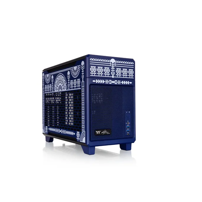 THERMALTAKE TR100 Koralie Edition Mid Tower Gehäuse Cobalt Blue
