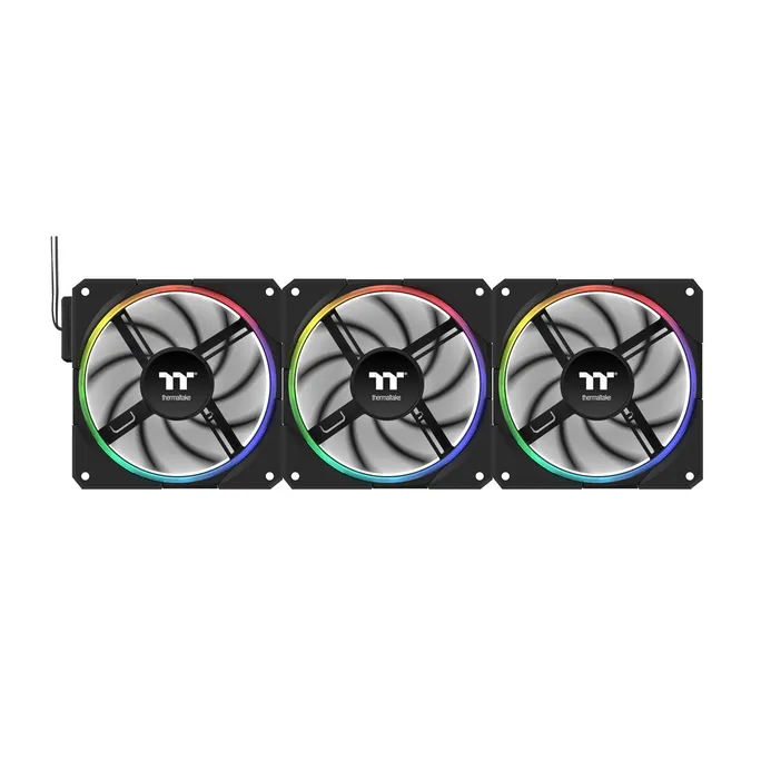 Thermaltake TS140 EX RGB 140mm 3 Pack schwarz