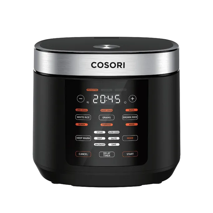 Cosori Multi-Cooker Chef Edition Reiskocher 5 l 970 W Schwarz Silber