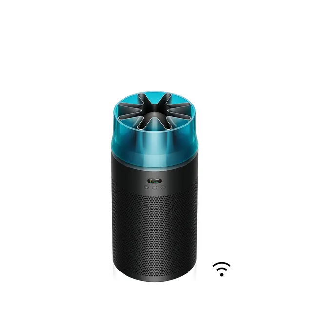 Dyson HushJet Purifier Compact HJ10 Luftreiniger Schwarz/ Türkis