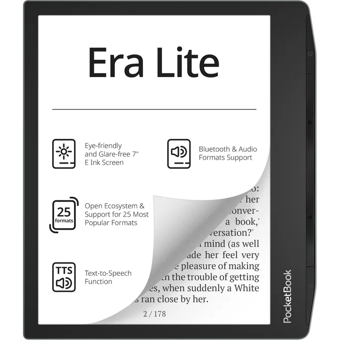 PocketBook Era Lite Stone Green eReader mit 300 DPI 16GB