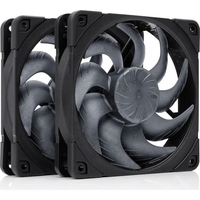 Noctua NF-A12x25 G2 PWM SX2-PP chromax.black 120 mm PWM Gehäuselüfter 2er-Pack