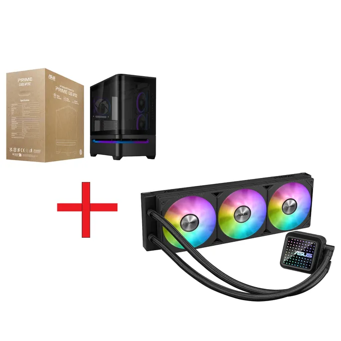 ASUS LEVEL UP #24 Bundle (PRIME LC 360 ARGB + PRIME AP202 TG ARGB BLACK)