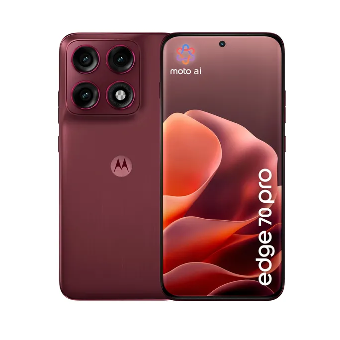 Motorola edge 70 Pro 8/256 GB Android 16 Smartphone Zinfandel