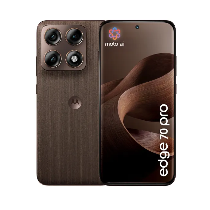 Motorola edge 70 Pro 8/256 GB Android 16 Smartphone Chicory Coffe