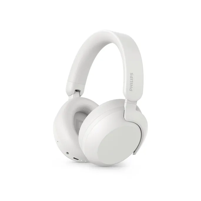 Philips TAH8000EWT/00 Over Ear Kopfhörer Bluetooth USB-C weiß