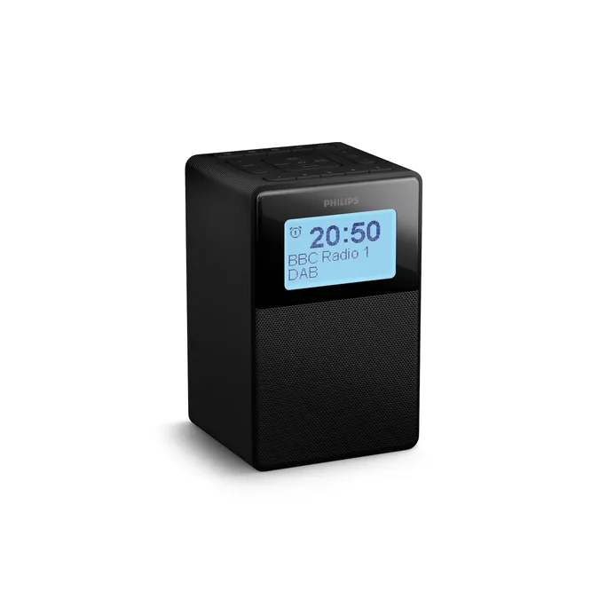 Philips TAR5100/10 Radiowecker schwarz