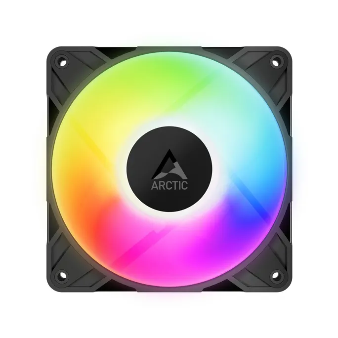 ARCTIC Gehäuselüfter P12 Pro A-RGB LN 120 mm schwarz 4-pin + Splitter