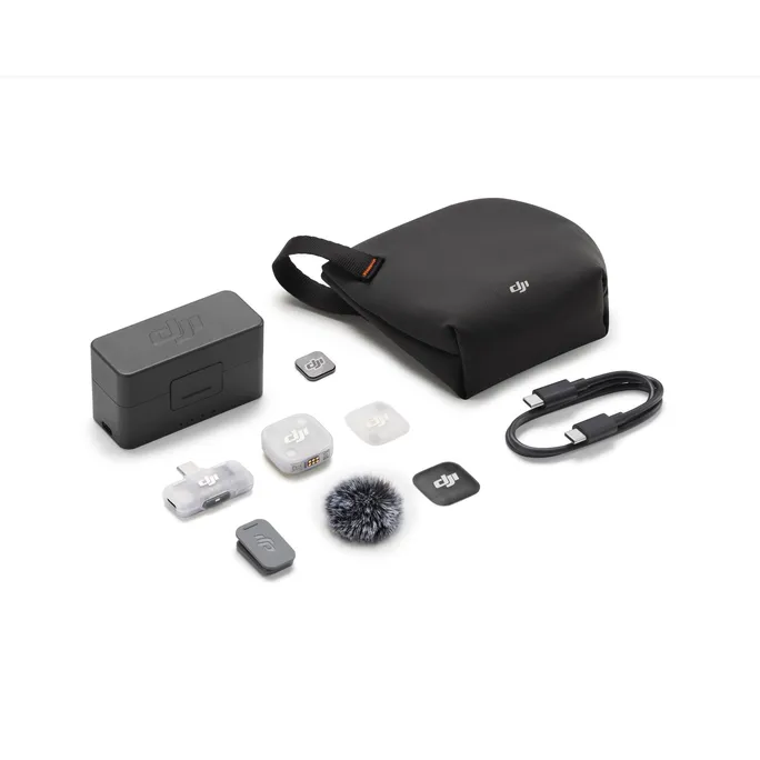 DJI Mic Mini 2 (1x Sender + 1x Handy-Empfänger 1x Ladeschale)