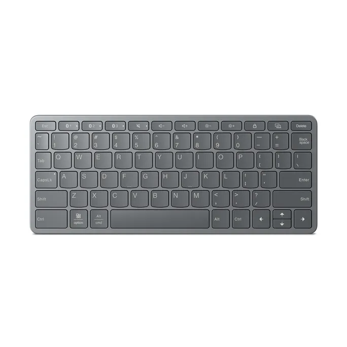 Lenovo Multi-Device Tastatur Grau, kabellos, Bluetooth, USB-C