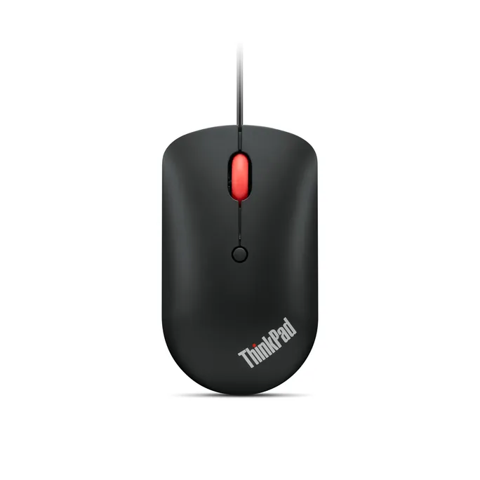 Lenovo ThinkPad USB-C/A Kompakt-Maus, kabelgebunden, 2400 DPI