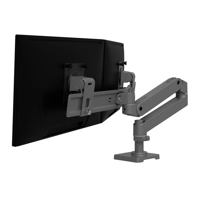 Ergotron 45-684-293 LX PRO Dual Direct Monitor Arm Tischhalterung grau