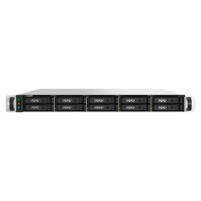QNAP TS-h1077AFU-R7-32G NAS System 10-Bay NVMe SSD SATA NAS