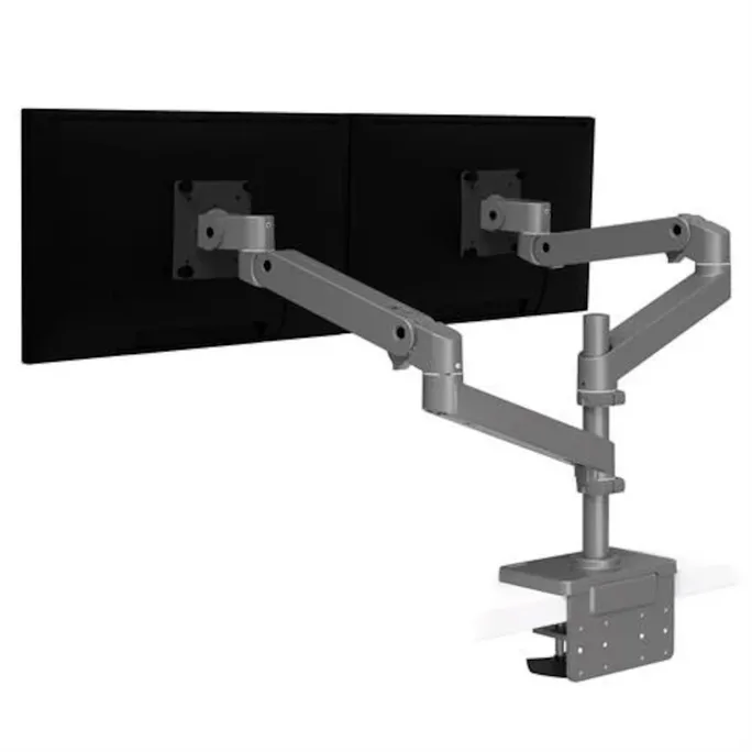 Ergotron 45-690-293 LX PRO Dual Monitor Arm Tischhalterung grau