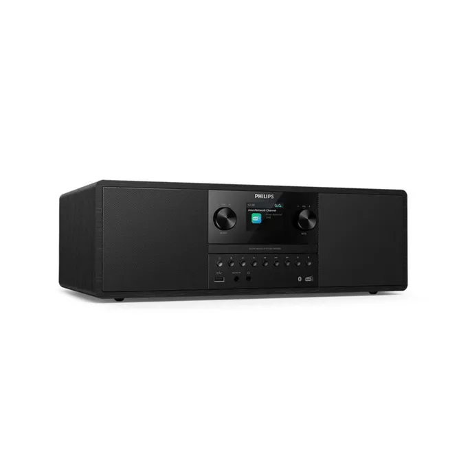 Philips TAM6500/10 Heim-Audio-Mikrosystem mit CD USB BT schwarz